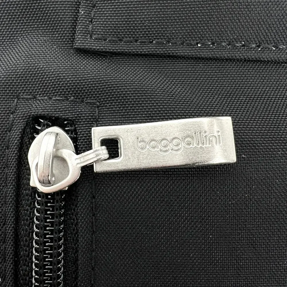 Baggallini Black Metro Convertible Backpack Sling RFID